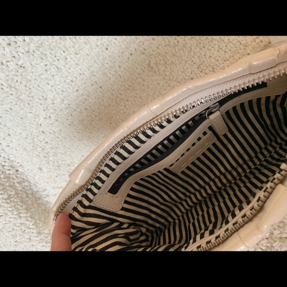 LAMB White leather clutch bag - Picture 3 of 4